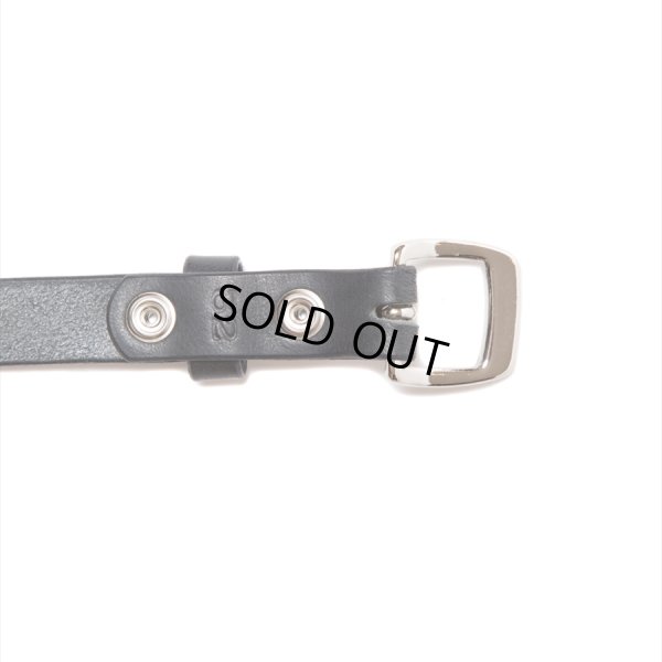 画像3: ANTIDOTE BUYERS CLUB/Narrow Harness Leather Belt（Black）