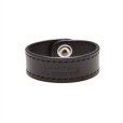 画像4: ANTIDOTE BUYERS CLUB/Leather Wristband（Black） (4)