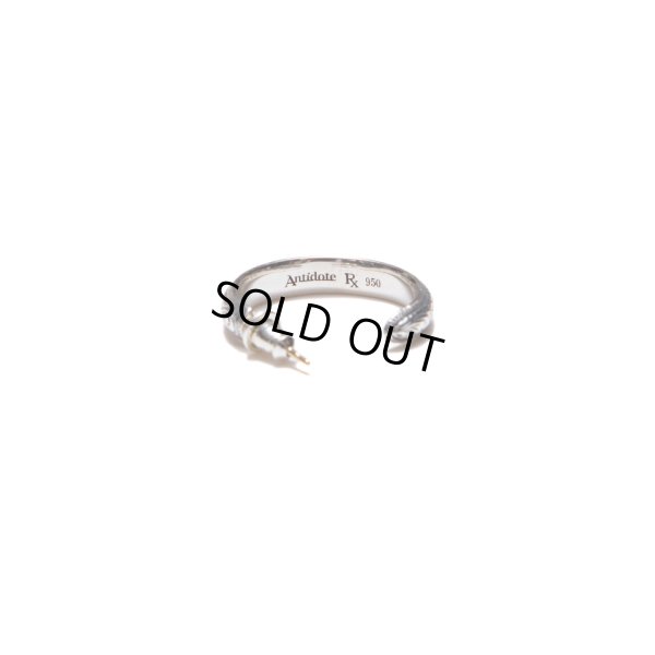 画像3: ANTIDOTE BUYERS CLUB/Engraved Hoop Earring（Single）（Silver）