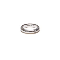 画像4: ANTIDOTE BUYERS CLUB/Engraved Round Ring（Silver） (4)