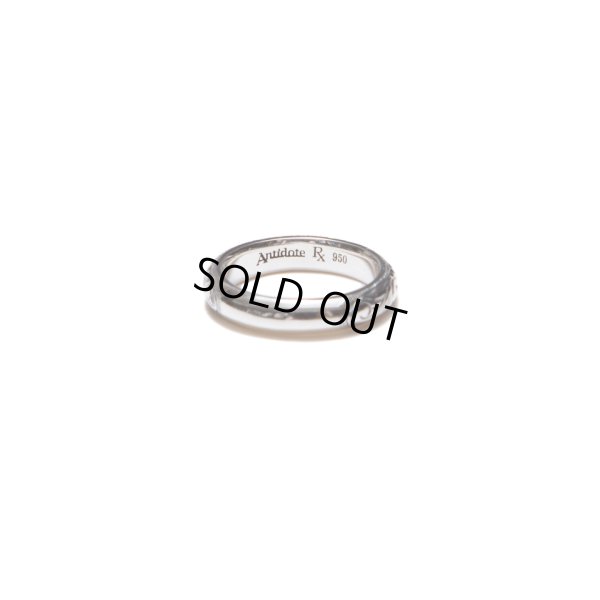 画像4: ANTIDOTE BUYERS CLUB/Engraved Round Ring（Silver）