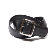 画像2: ANTIDOTE BUYERS CLUB/Garrison Leather Belt（Black） (2)