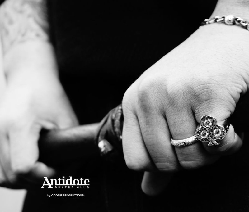 画像3: ANTIDOTE BUYERS CLUB/Engraved Club Ring（Silver）
