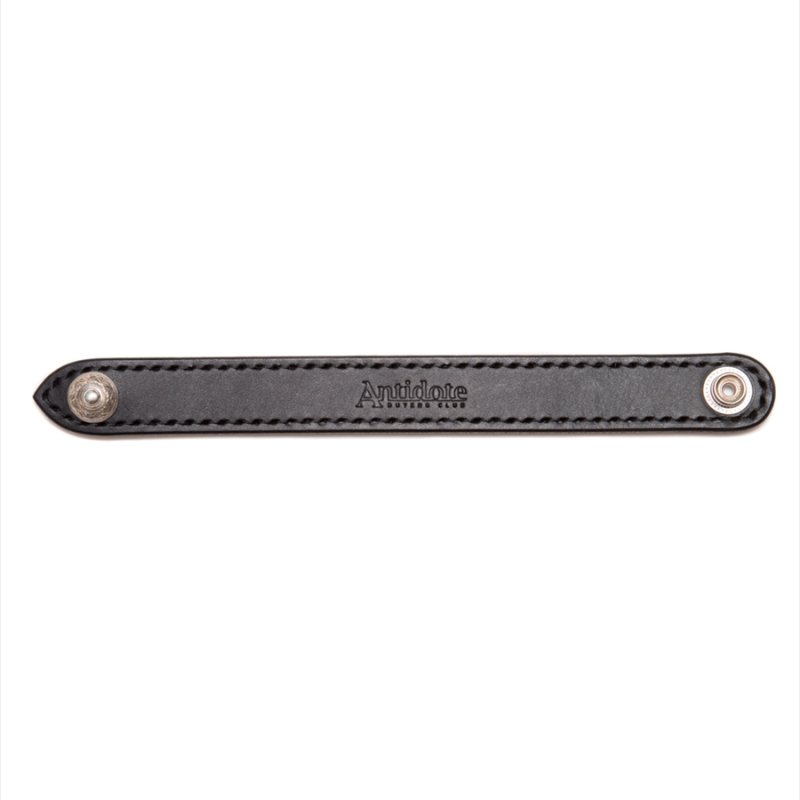 画像3: ANTIDOTE BUYERS CLUB/Leather Wristband(Black)