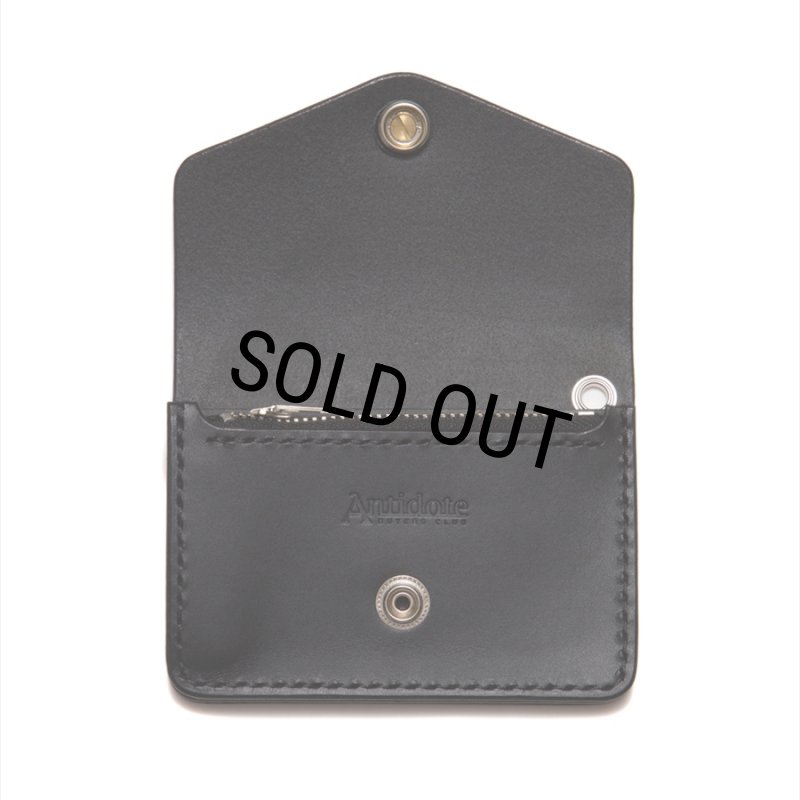 ANTIDOTE BUYERS CLUB/Compact Trucker Wallet（Black） - JONAS