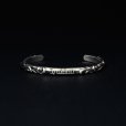 画像1: ANTIDOTE BUYERS CLUB/Ornament Bangle（Silver） (1)