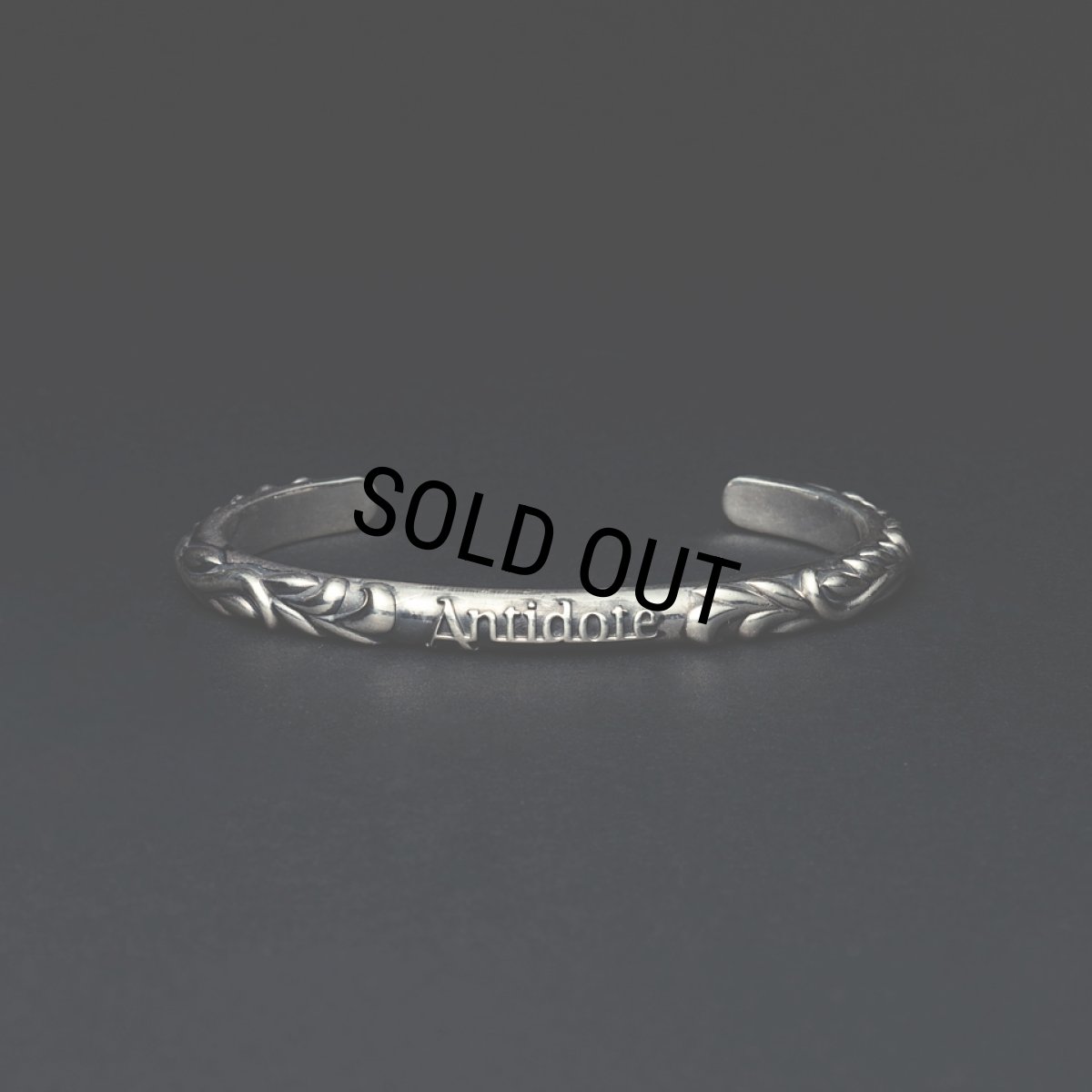 画像1: ANTIDOTE BUYERS CLUB/Ornament Bangle（Silver） (1)