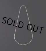ANTIDOTE BUYERS CLUB/Oval Link Chain（50cm）（シルバー）［オーバルリンクチェーンネックレス］