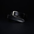 画像1: ANTIDOTE BUYERS CLUB/Narrow Harness Leather Belt（ブラック）［ナローレザーベルト］ (1)