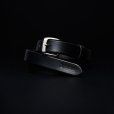 画像1: ANTIDOTE BUYERS CLUB/Narrow Harness Leather Belt（Black） (1)