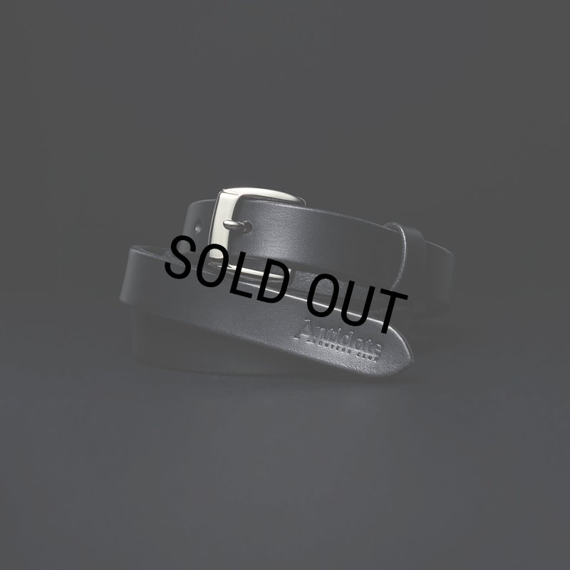 小物 Antidote BUYERS CLUB Leather Belt ANTIDOTE BUYERS CLUB/Garrison Leather Belt（Black） - JONAS