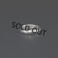 ANTIDOTE BUYERS CLUB/Engraved Round Ring（Silver）
