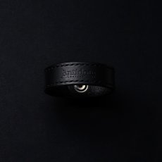 画像2: ANTIDOTE BUYERS CLUB/Leather Wristband(Black) (2)