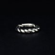 画像1: ANTIDOTE BUYERS CLUB/Twist Ring（Silver） (1)