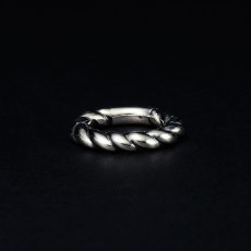 画像1: ANTIDOTE BUYERS CLUB/Twist Ring（Silver） (1)