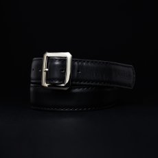 画像1: ANTIDOTE BUYERS CLUB/Garrison Leather Belt（Black） (1)
