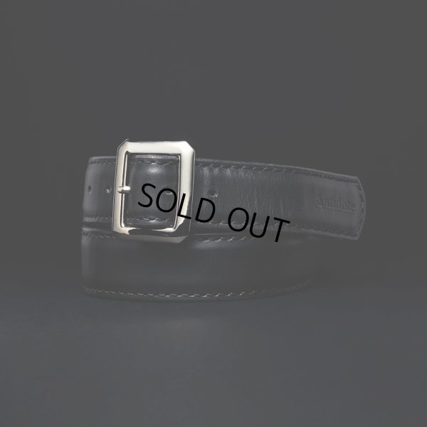 画像1: ANTIDOTE BUYERS CLUB/Garrison Leather Belt（Black）