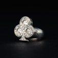 画像1: ANTIDOTE BUYERS CLUB/Engraved Club Ring（Silver）［ピンキーリング］ (1)