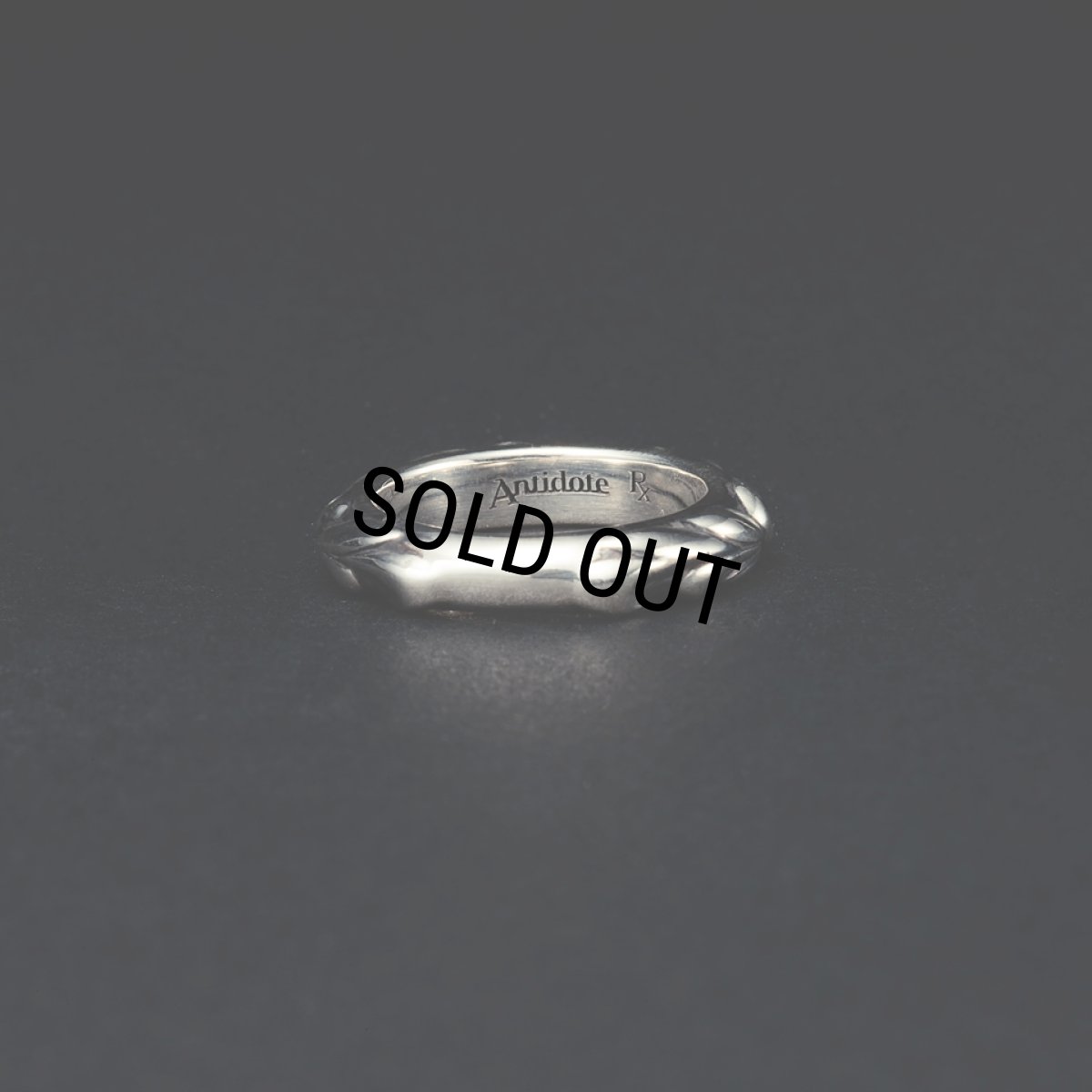 画像2: ANTIDOTE BUYERS CLUB/Ornament Ring（Silver） (2)