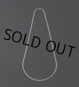 ANTIDOTE BUYERS CLUB/Oval Link Chain（60cm）（シルバー）［オーバルリンクチェーンネックレス］