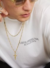 画像4: ANTIDOTE BUYERS CLUB/Engraved Cross Pendant（Silver） (4)