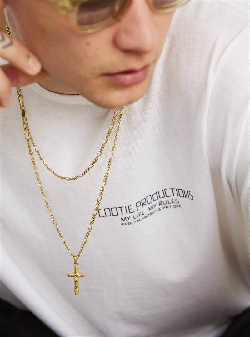 画像3: ANTIDOTE BUYERS CLUB/Engraved Cross Pendant（Silver）