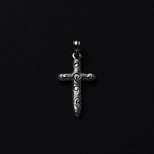 他の写真1: ANTIDOTE BUYERS CLUB/Engraved Cross Pendant（Silver）