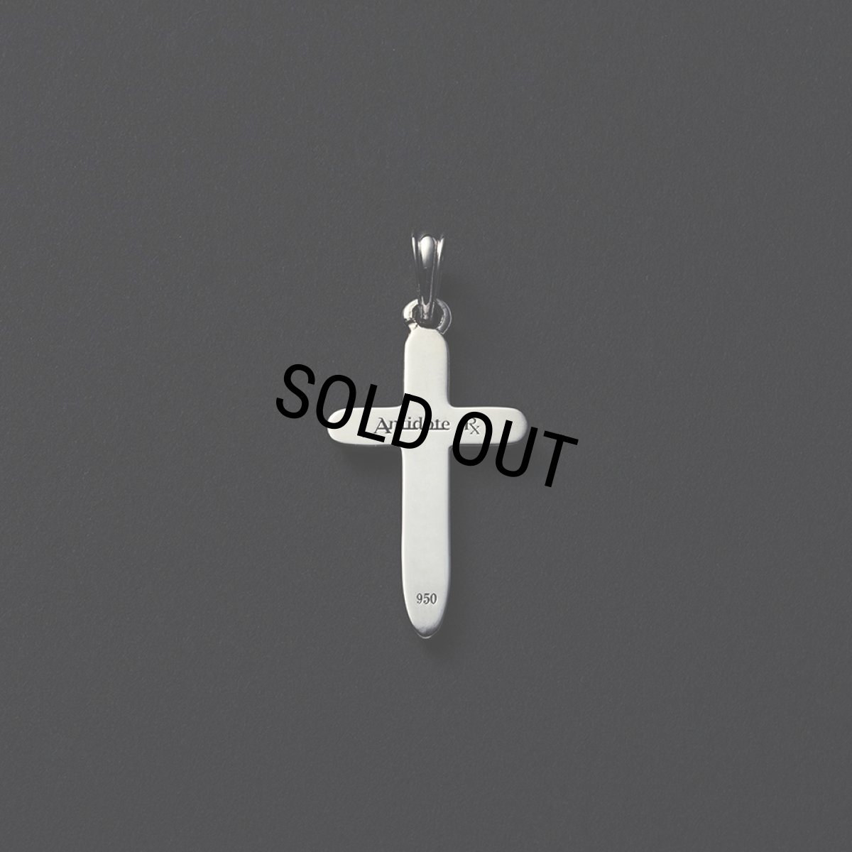 画像2: ANTIDOTE BUYERS CLUB/Engraved Cross Pendant（Silver） (2)