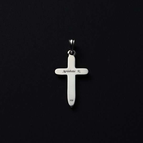 画像2: ANTIDOTE BUYERS CLUB/Engraved Cross Pendant（Silver）［クロスペンダント］