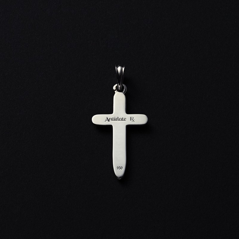 画像2: ANTIDOTE BUYERS CLUB/Engraved Cross Pendant（Silver）