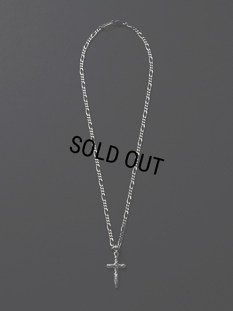 画像3: ANTIDOTE BUYERS CLUB/Engraved Cross Pendant（Silver） (3)