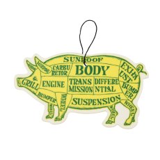 画像1: PORKCHOP/AIR FRESHENER（Lemon Lime）［エアフレッシュナー-26春夏］ (1)