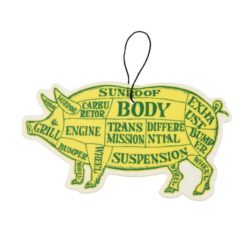 画像1: PORKCHOP/AIR FRESHENER（Lemon Lime）［エアフレッシュナー-26春夏］