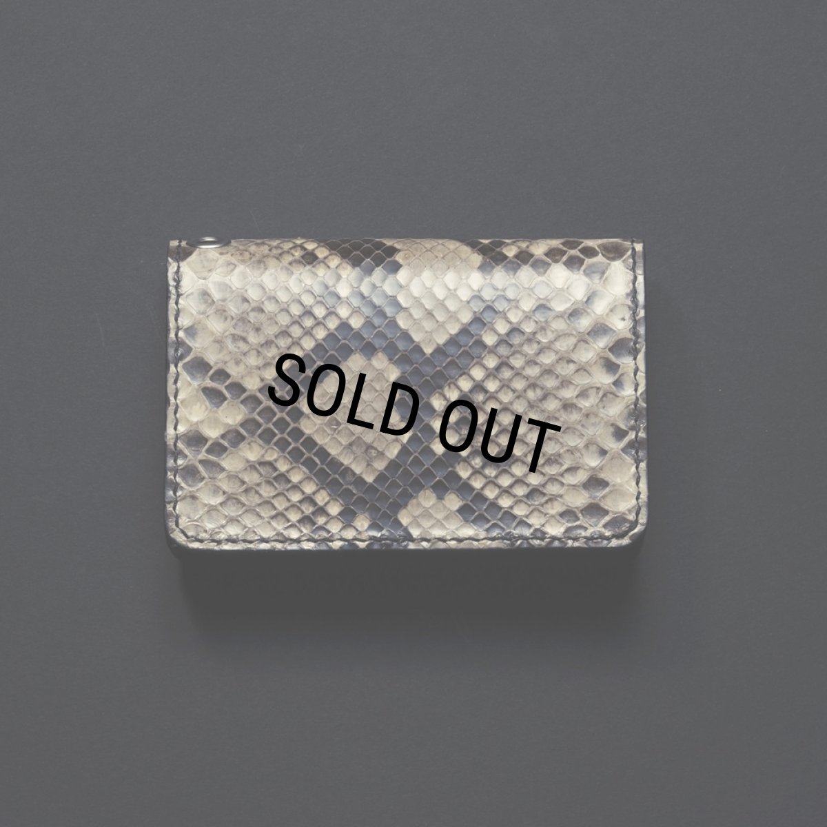 画像2: ANTIDOTE BUYERS CLUB/Compact Trucker Wallet（Python）（Natural） (2)