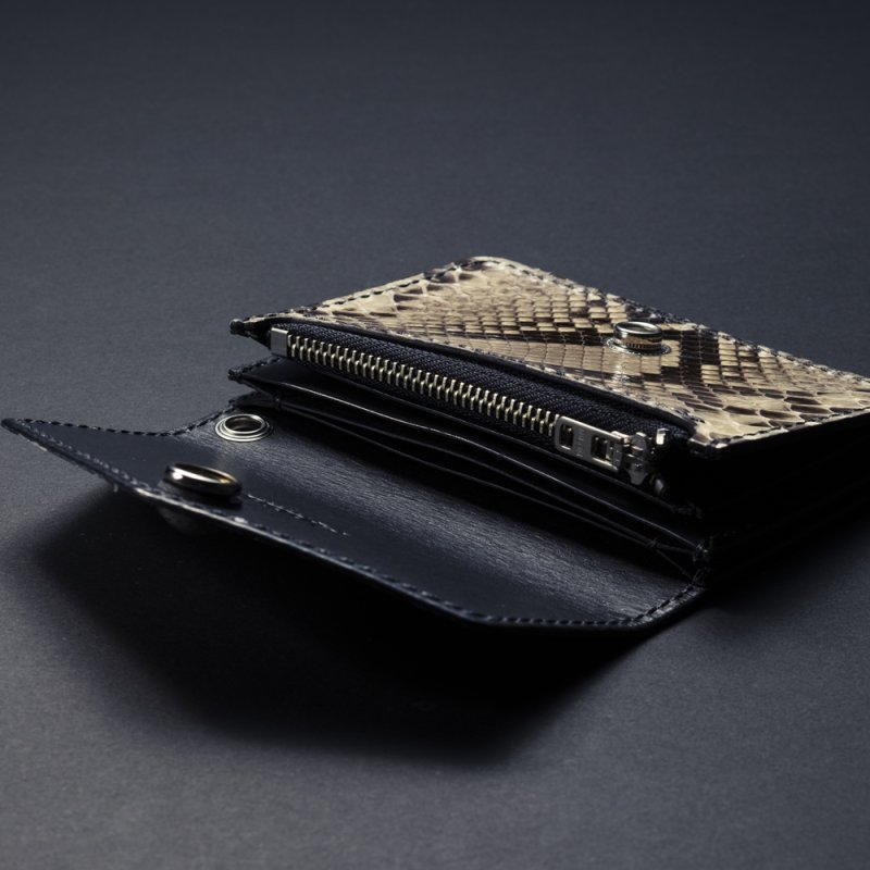 画像3: ANTIDOTE BUYERS CLUB/Compact Trucker Wallet（Python）（Natural）