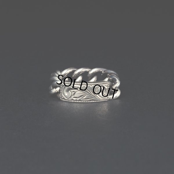 画像1: ANTIDOTE BUYERS CLUB/Engraved ID Ring（Silver）