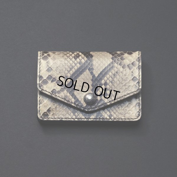 画像1: ANTIDOTE BUYERS CLUB/Compact Trucker Wallet（Python）（Natural）
