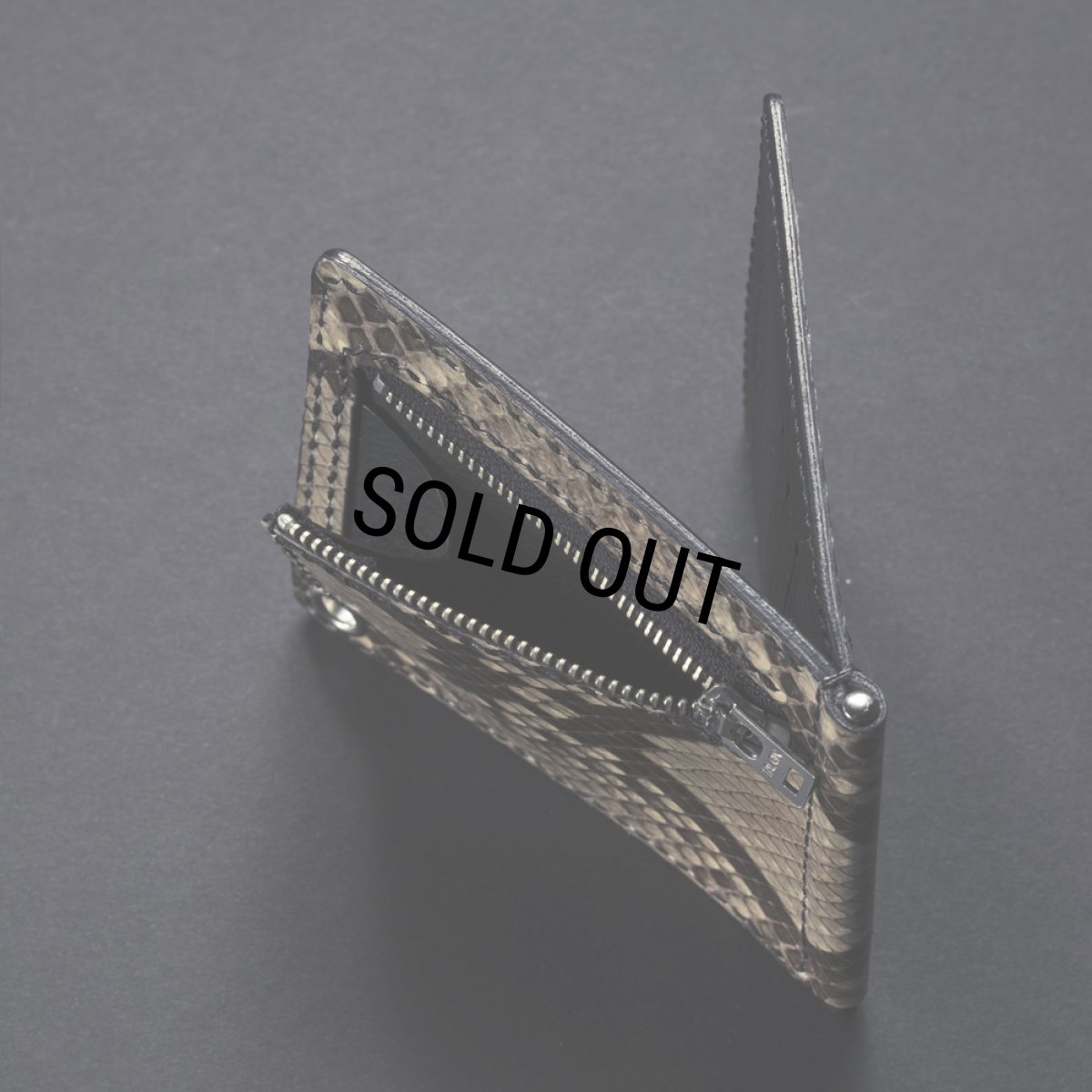 画像3: ANTIDOTE BUYERS CLUB/Money Clip Wallet（Python）（Natural） (3)