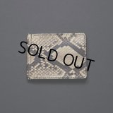 ANTIDOTE BUYERS CLUB/Money Clip Wallet（Python）（Natural）