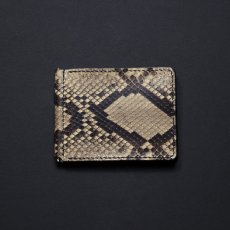 画像1: ANTIDOTE BUYERS CLUB/Money Clip Wallet（Python）（Natural） (1)