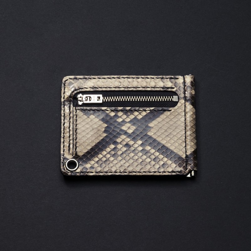 画像2: ANTIDOTE BUYERS CLUB/Money Clip Wallet（Python）（Natural）