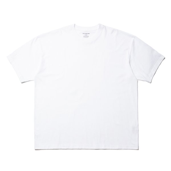 画像1: COOTIE PRODUCTIONS/Open End Yarn Error Fit S/S Tee（ホワイト）［エラーフィットT-21春夏］