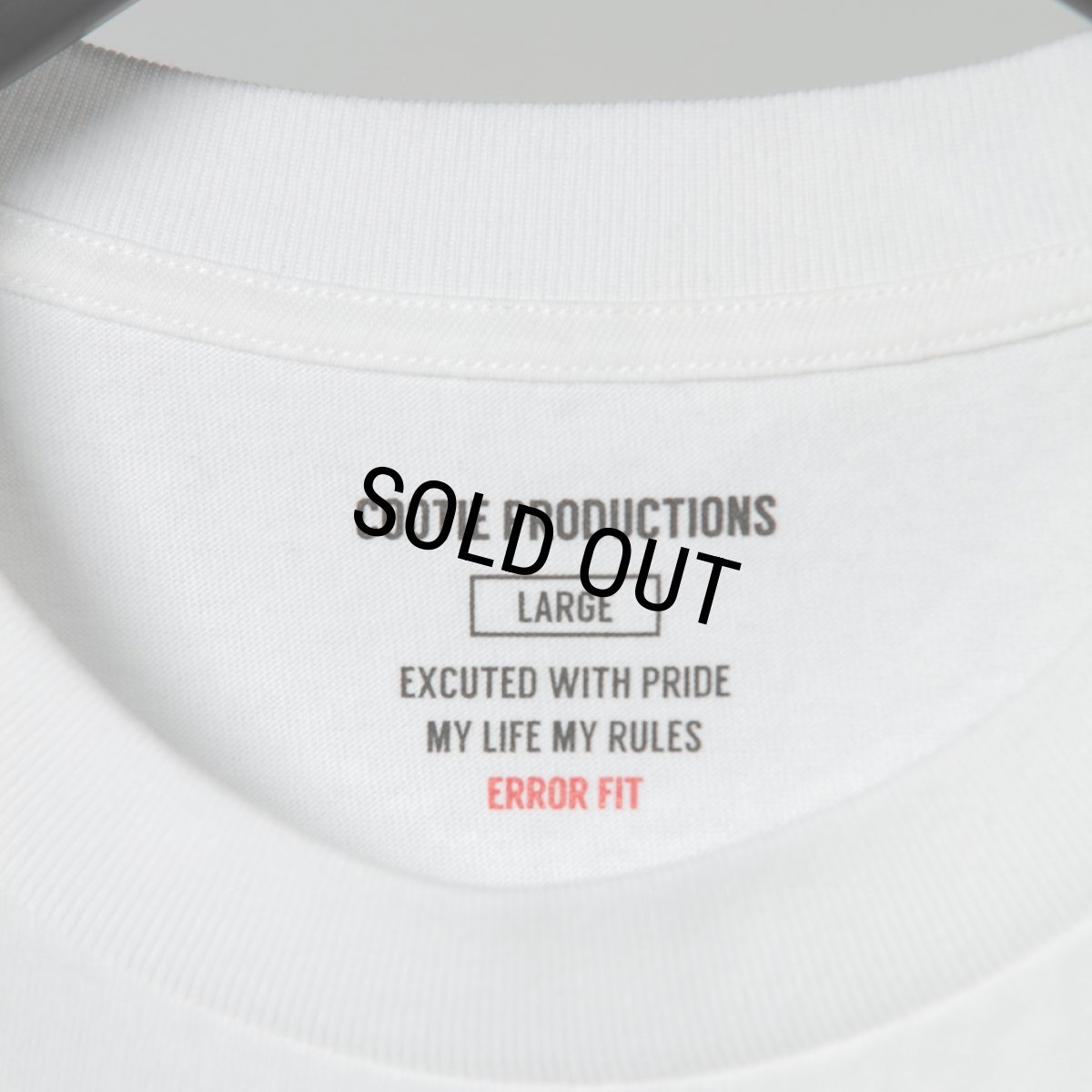 画像3: COOTIE PRODUCTIONS/Open End Yarn Error Fit S/S Tee（ホワイト）［エラーフィットT-21春夏］ (3)
