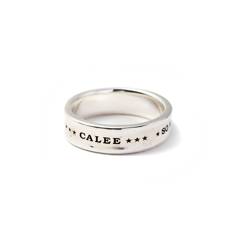 画像1: CALEE/Round plane silver ring（Silver）［ラウンドプレーンシルバーリング-21春夏］