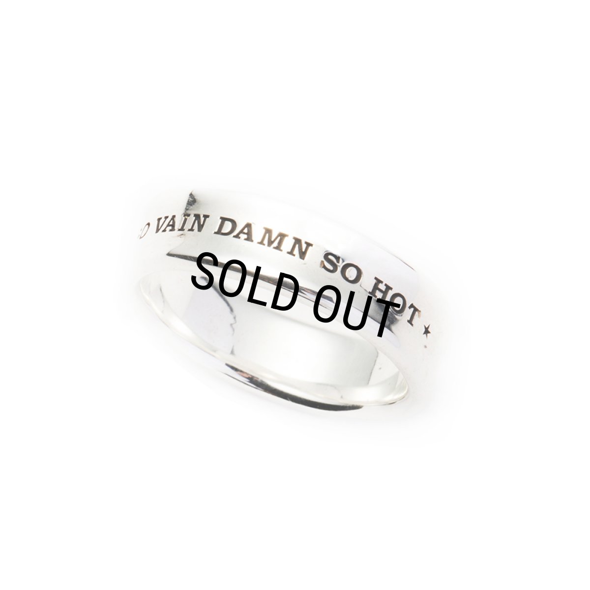 画像2: CALEE/Round plane silver ring（Silver）［ラウンドプレーンシルバーリング-21春夏］ (2)