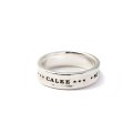 CALEE/Round plane silver ring（Silver）［ラウンドプレーンシルバーリング-21春夏］