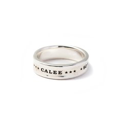 画像1: CALEE/Round plane silver ring（Silver）［ラウンドプレーンシルバーリング-21春夏］ (1)