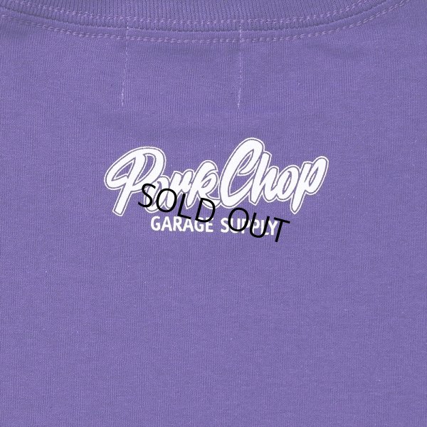 画像4: PORKCHOP/YOU OUGHTA KNOW TEE（パープル）［プリントT-21秋冬］