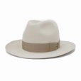 画像1: WACKO MARIA/HAT-04-JOHNNY-MAGA（BEIGE/BEIGE RIBBON）［HAT-04-JOHNNYラビットファーハット-23秋冬］ (1)