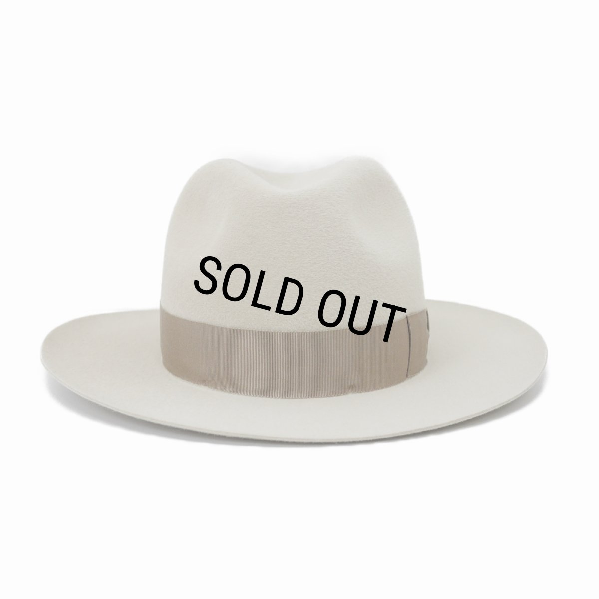 画像2: WACKO MARIA/HAT-04-JOHNNY-MAGA（BEIGE/BEIGE RIBBON）［HAT-04-JOHNNYラビットファーハット-23秋冬］ (2)